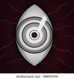 Devil Dark Eye Monster Demon Vector