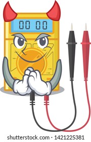 Devil digital multimeter toys in cartoon shape