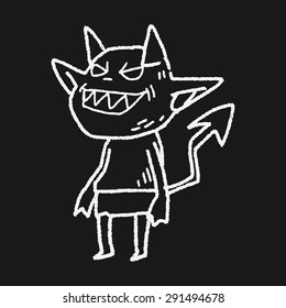 devil doodle