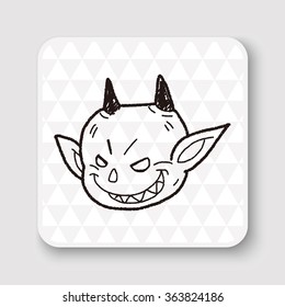 devil doodle