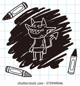 devil doodle