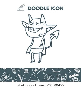 devil doodle
