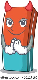 Devil eraser Cartoon in character with design