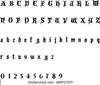 Devil Font - Modern Gothic Font