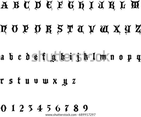 Legend of zelda font devil may cry font