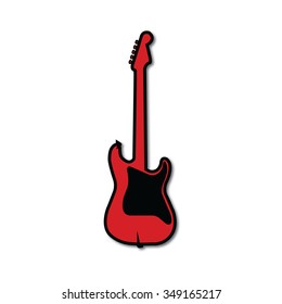 Devil Guitar Vector