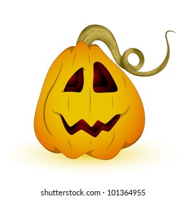 Devil Halloween Pumpkin Vector
