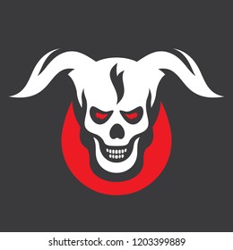 Devil Halloween sign