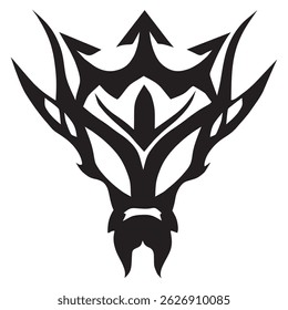 devil head icon vector design