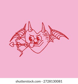 Devil Heart Character design by tulangbercabang studio 