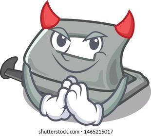Devil hole puncher placed in cartoon drawer