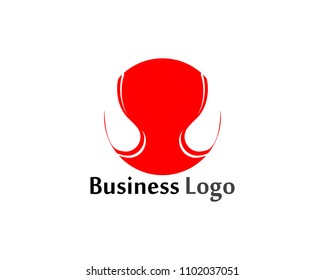 Devil horn icon design illustration Template