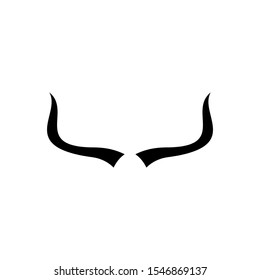 Devil Horn Logo Design Inspiration Stock Vector (Royalty Free) 1546869137