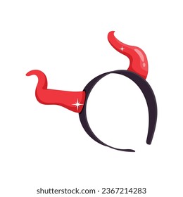 Devil horn vector colorful stickers Icon Design illustration. EPS 10 File
