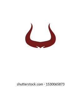 Devil horn Vector icon design illustration logo Template