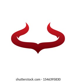 Devil horn Vector icon design illustration