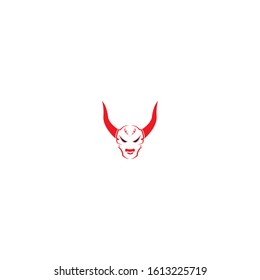 Devil horn Vector icon design illustration logo Template