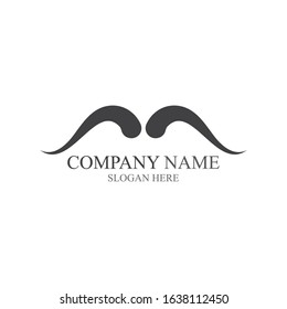 Devil horn Vector icon design illustration Template