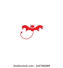 Devil horn Vector icon design illustration logo Template