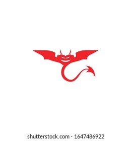 Devil horn Vector icon design illustration logo Template