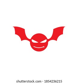 Devil horn Vector icon design illustration logo Template