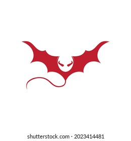 Devil horn Vector icon design illustration Template