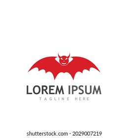 Devil horn Vector icon design illustration logo Template