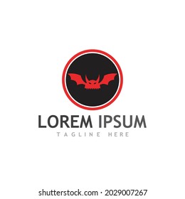 Devil horn Vector icon design illustration logo Template