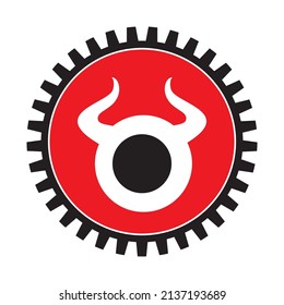 Devil horn Vector icon design illustration logo Template