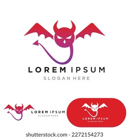 Devil horn Vector icon design illustration logo Template