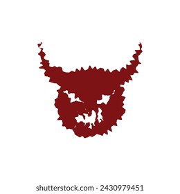Devil horn Vector icon design illustration logo Template