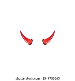 Devil Horn Icon Design Isolated On Stock Vector (Royalty Free) 1684198054