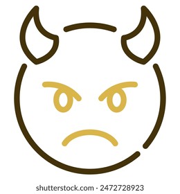 Devil Horns icon for illustration, web, app, infographic, etc