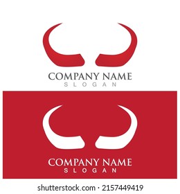 devil horns icon vector illustration template design