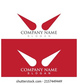 devil horns icon vector illustration template design