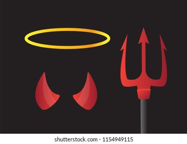 2,183 Halo And Horns Images, Stock Photos & Vectors | Shutterstock