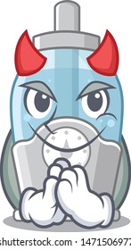 Devil humidifier clings to the character wall