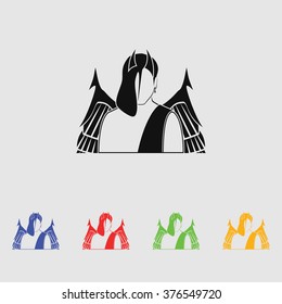 Devil icon. 