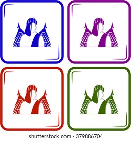 Devil icon. 