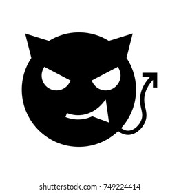 Devil Icon Stock Vector (Royalty Free) 749224414 | Shutterstock