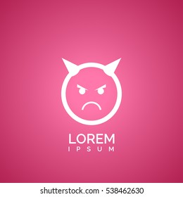 devil icon. icon design
