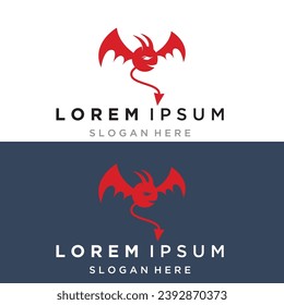 Devil icon Vector design illustration logo Template