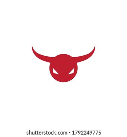 Devil ilustration vector template Design