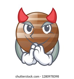 Devil jupiter planet the isolated with mascot
