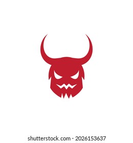 Devil logo ilustration vector template