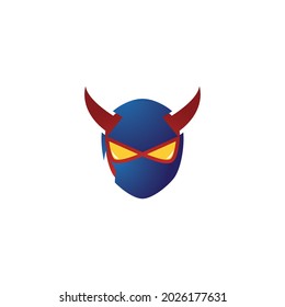 Devil logo ilustration vector template