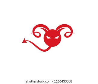 Devil logo and symbol