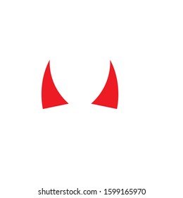 devil Logo symbol and icon Template vector