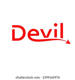 devil Logo symbol and icon Template vector