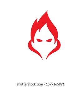 devil Logo symbol and icon Template vector